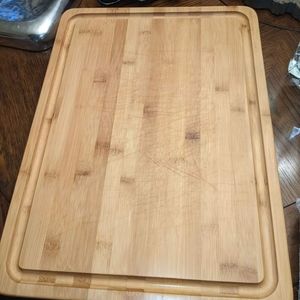 Pampered Chef Wood Cutting Board